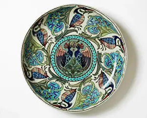 Frend: Dish by William De Morgan and Charles Passenger