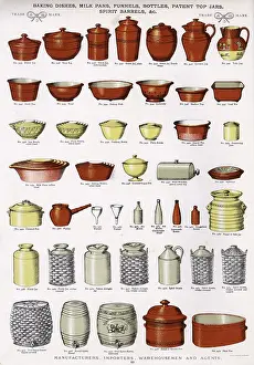 Patent: Dishes, Pans, Funnels, Bottles, Jars, Barrels, Plate 60