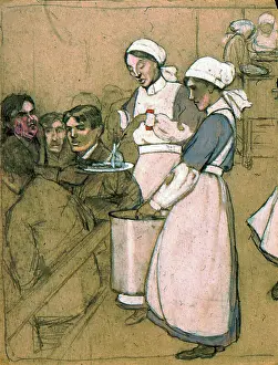 Joyce Dennys (david Cohen) - Ghost: Dishing up the grub ! WW1