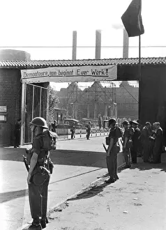 Oberhausen: Dismantling of industrial plants in post-war Germany