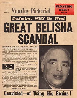 Belisha: Dismissal of War Minister Hore-Belisha