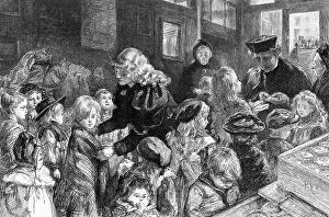 Renouard: Dispensing the winter charities of the parish