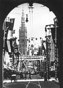 Volkstag: Display of flags on the occasion of the election