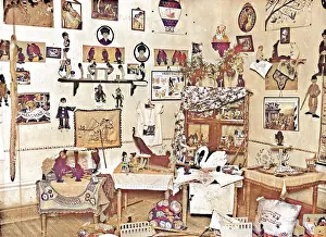 Homemade: Display of homemade arts and crafts