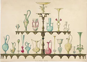 Marche: A DISPLAY OF VASES