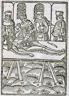Translated: A dissection in progress. From Le livre de la