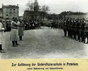 Rows: Dissolution of the NCO school in Potsdam, 1920