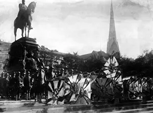Armistice: Dissolution of the regiments in Hamburg, 1918