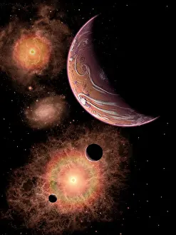 Milky: A distant alien solar system in our Milky Way Galaxy