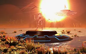 Sunrays: A distant alien world that orbits close to its Sun