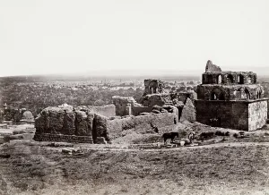 Wider: Distant view of Damascus, Syria. Francis Frith 1857