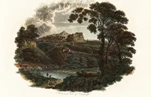 Dr. Robert John Thornton: A distant view of Edinburgh, 1804