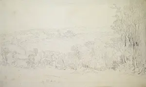 Lowther: Distant View of Lowther Castle