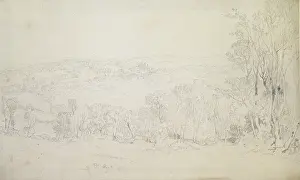 Lowther: Distant View of Lowther Castle (Park Scene)