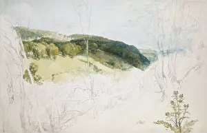 Lowther: Distant View of Lowther Castle (Park Scene)