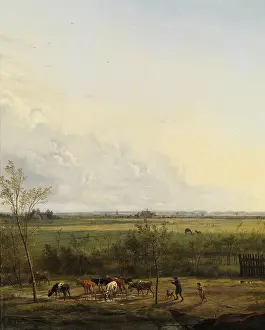 Gerardus: Distant View of the Meadows at ?s-Graveland