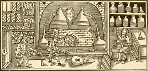 Distillation: Distillation, Middle Ages