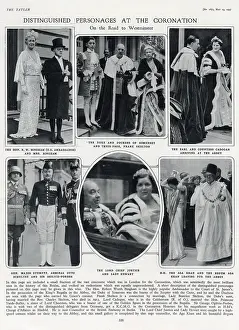 Begum: Distinguished personages at the Coronation