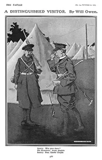 Chaplains: A Distinguished Visitor by Will Owen