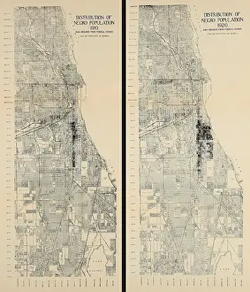 Stockyards: Distribution of African American population in Chicago