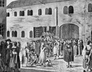 Distributed: Distribution of bread in Augsburg, 1771