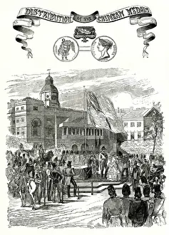 Heros: Distribution of the Crimean medals 1856