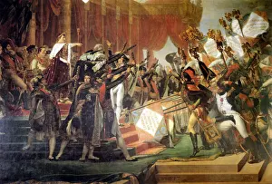 Distribution of the Eagle Standards, by Jacques-Louis David
