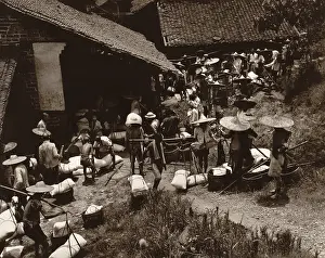 Lcgr1411: Distribution of rice during time of famine in