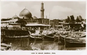 Basrah: District of Ashar, in Basra, Iraq on the Shatt El Arab