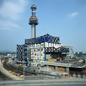 Hundertwasser: District Heating plant Spittelau