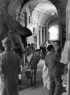 Tunis: A district inhabited by natives in Tunis, 1936