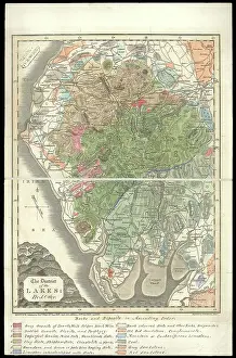 Geological: District of the Lakes (Otley, 1837)