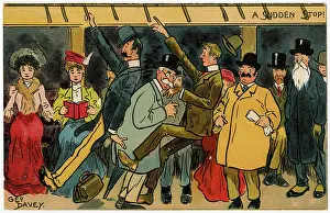 Bumping: District Railway line - London Underground - A sudden stop!