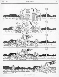 Hikers: The Disturbed Nap by William Heath Robinson
