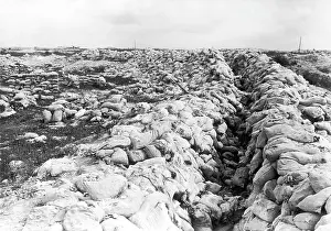 Disused: Disused British trench 1916