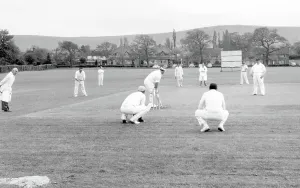 Ditchling: Ditchling, the Cricket Field c1955