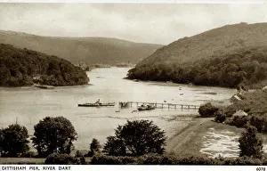 Dartmouth: Dittisham Pier - River Dart, Dittisham, Devon