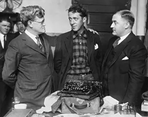 Retrieved: Diver Frank Blair retrieved Nathan Leopold's typewriter