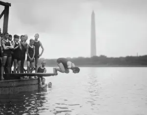 Armless: Diver - Man - Bathing Suit - Armless -
