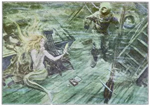Unexpected: DIVER AND MERMAID