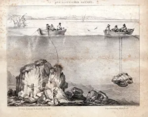 Bethell: Divers boring and blasting rocks