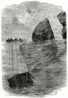 Salvage: Divers at work on the seabed