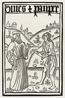 Worde: DIVES AND THE PAUPER