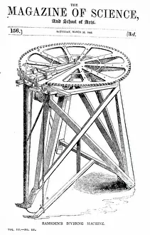 Dividing: Dividing engine by Jesse Ramsden (1735-1800)