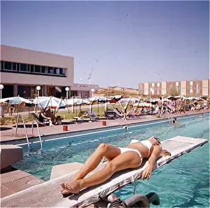 Sunbather: DIVING BOARD SUNBATHER