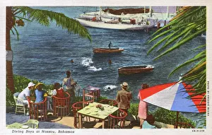 Bahamian: Diving boys at Nassau, Bahamas