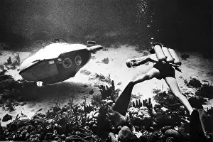 Cousteau: DIVING SAUCER, and underseas exploration ?