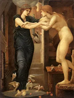 Embraces: The Divinity Inflames, by Burne-Jones