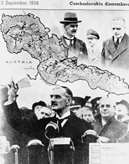 Daladier: Division of Czechoslovakia, 1938