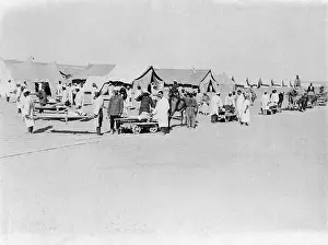 Infirmary: Division Red Crescent behind the frontline by the Suez Can
